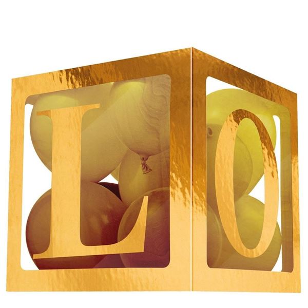 Cubo Love Ouro