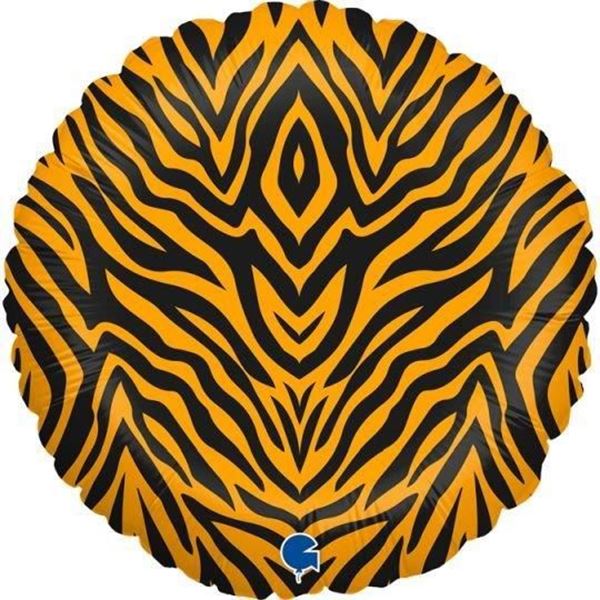 Balão Foil 18" Padrão Tigre