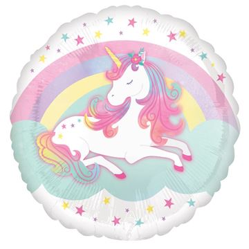 Balão Foil 18" Enchanted Unicórnio