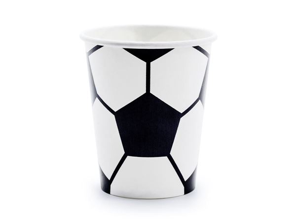 6 Copos Bola De Futebol