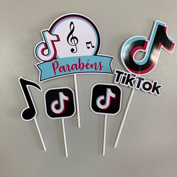 Kit Toppers Tik Tok