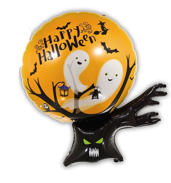 Balão Foil 98cm Árvore Halloween