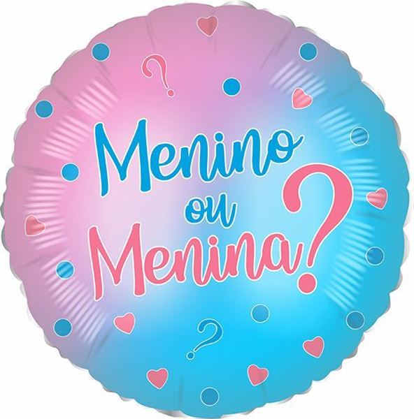Balão Foil 18" Menino Ou Menina