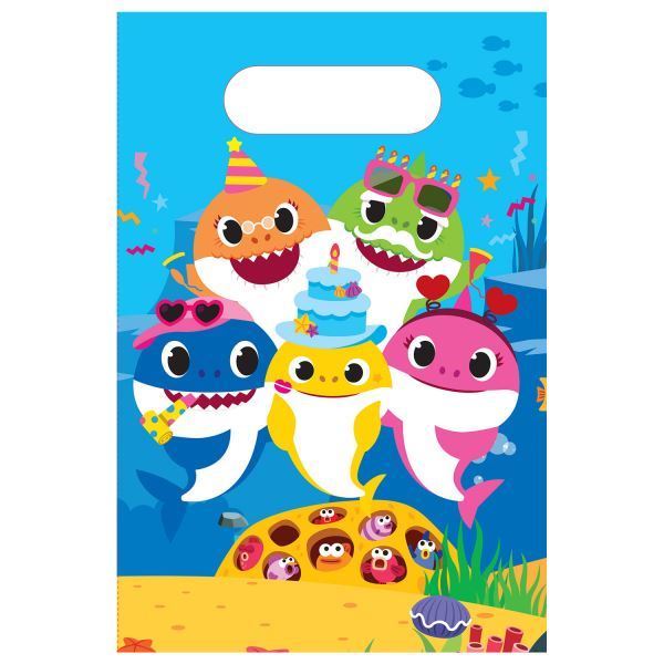 8 Sacos Oferta Baby Shark