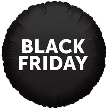 Balão Foil 18" Black Friday