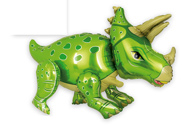 Balão Foil Dinossauro Verde 90cm