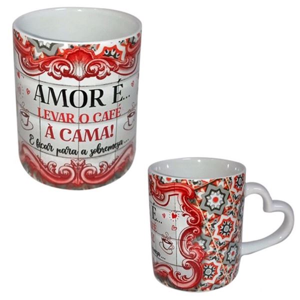 Caneca Asa Coração "amor É"