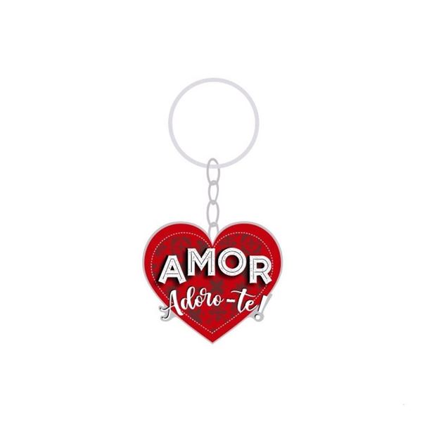 Porta-chaves Coração Amor