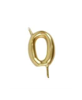 Vela Artesanal Ouro Nº 0