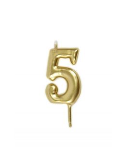 Vela Artesanal Ouro Nº 5