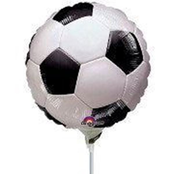 Balão Minishape Bola De Futebol 9"