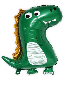 Balão Foil Dino Green 73cm
