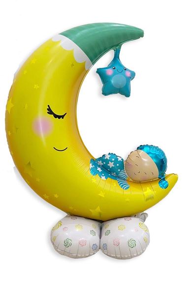 Balão Foil Lua Gigante 106cm