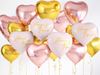 Balão Foil Coração Rosa Always & Forever 45cm