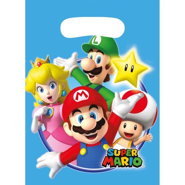8 Sacos Oferta Super Mário