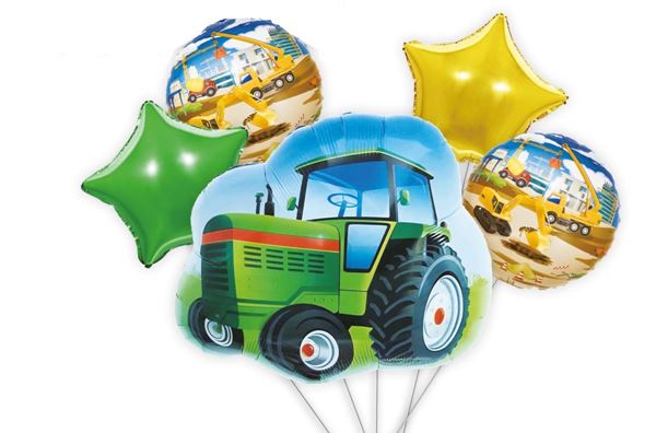 Conjunto Balões Trator 5un