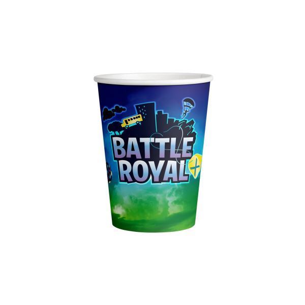 8 Copos Cartão Battle Royal
