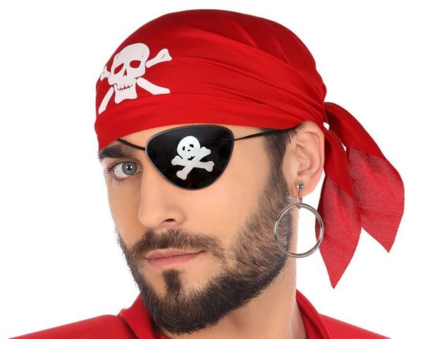 Conjunto Pirata Vermelho