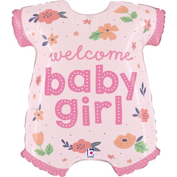 Balão Supershape 31" Baby Girl Babygrow