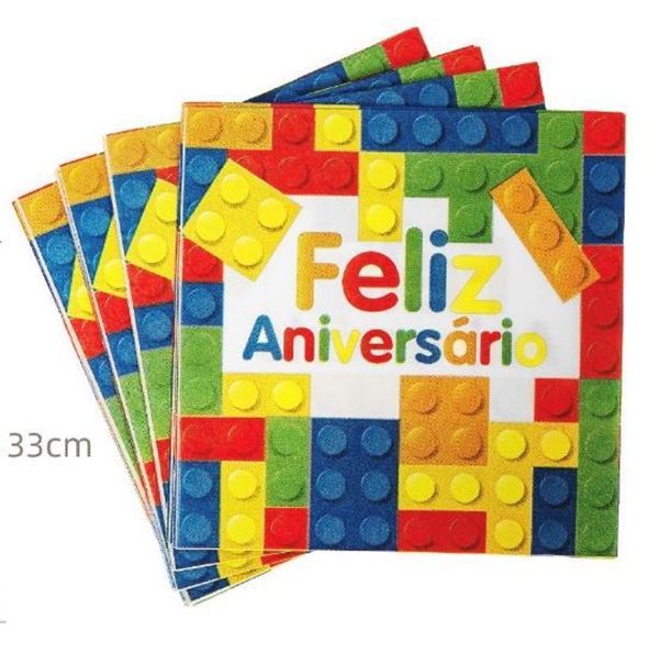 16 Guardanapos Block Party