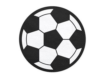 20 Guardanapos Bola De Futebol