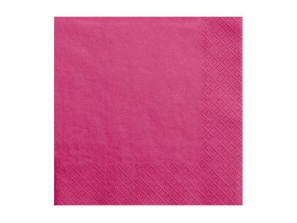 20 Guardanapos Dark Pink
