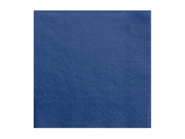 20 Guardanapos Azul Navy