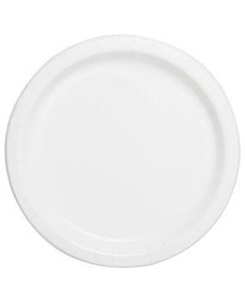 20 Pratos 20cm Branco