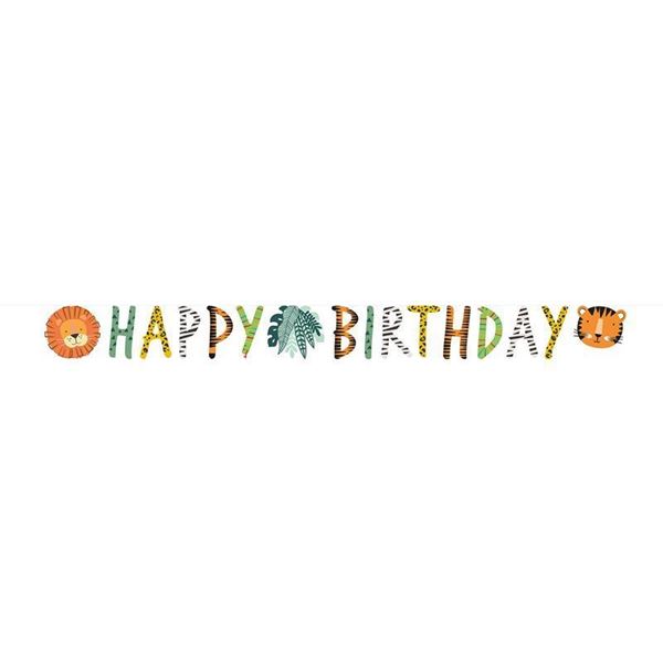 Banner Happy Birthday Get Wild