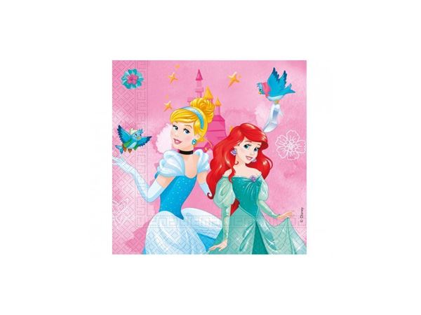 20 Guardanapos Princesas Live
