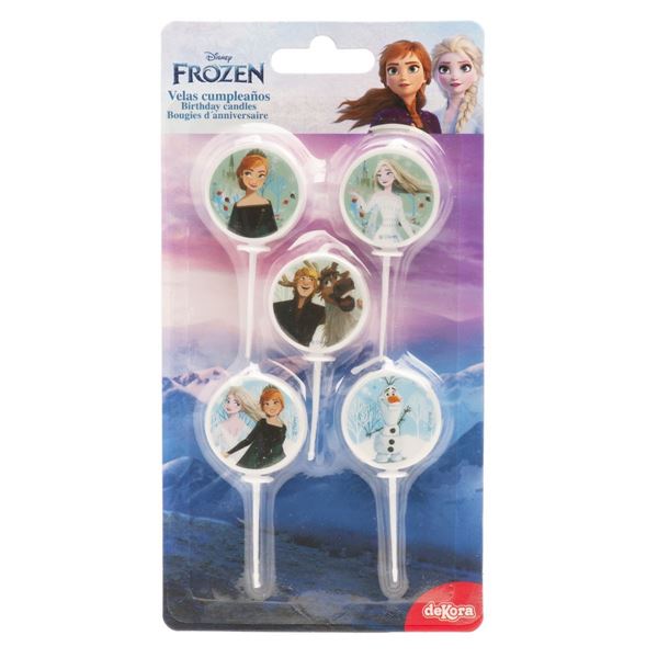5 Velas Frozen 2