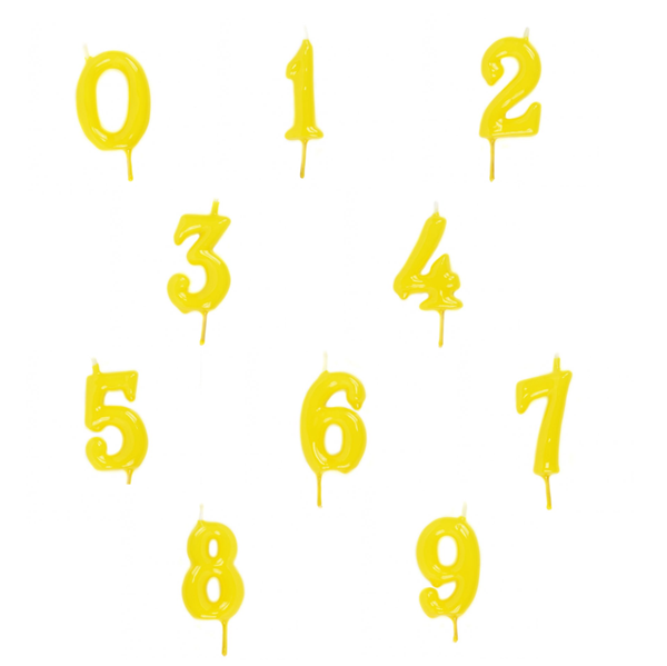 Vela Artesanal Amarelo