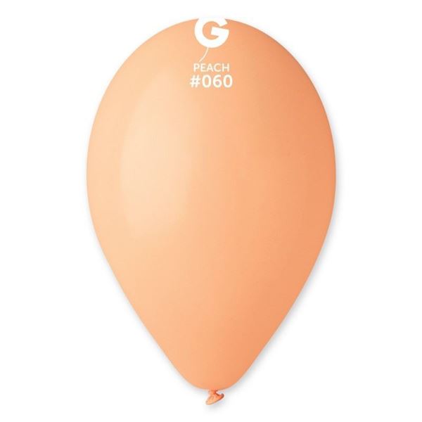 Saco 10 Balões 12" Pêssego