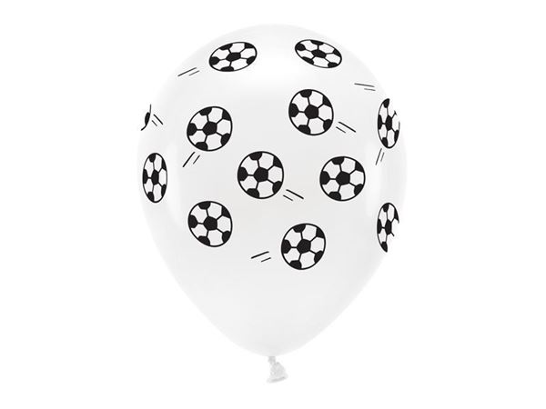 6 Balões Latex Footballs 33cm