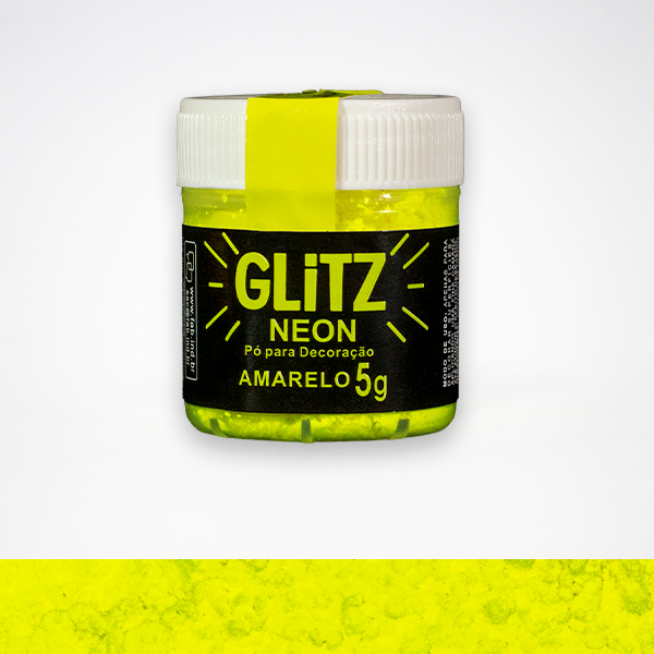 Glitz Neon Amarelo 5gr