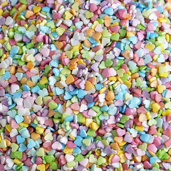 Corações Coloridos Pequenos 60gr