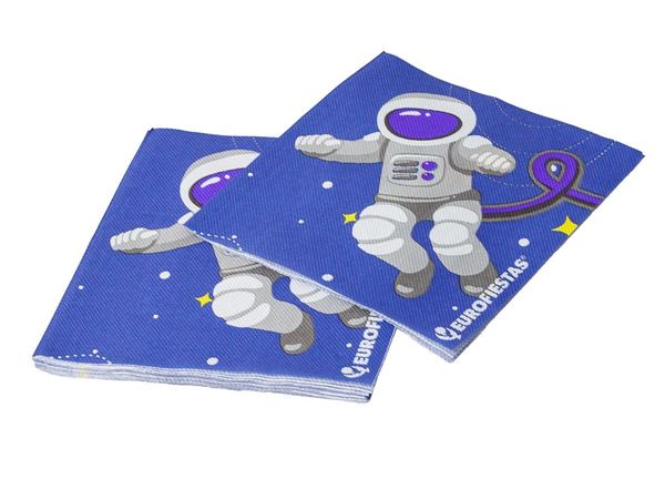 12 Guardanapos Astronauta