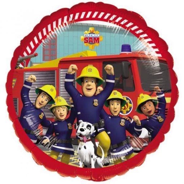 Balão Foil 18" Bombeiro Sam