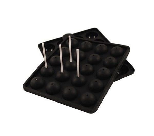 Molde Silicone Para 20 Cake Pops + Sticks
