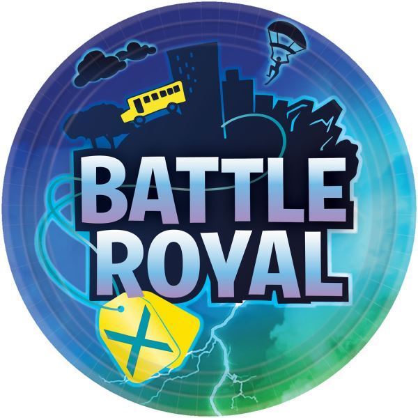 8 Pratos 23cm Battle Royal