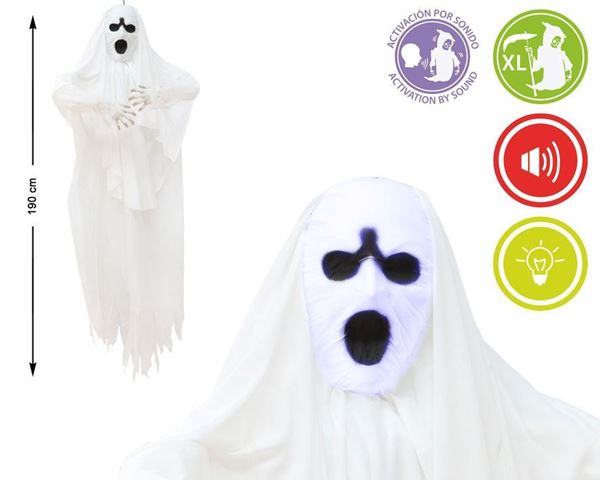 Fantasma 190cm C/ Luz E Som
