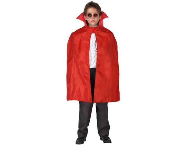 Capa Vampiro 70cm Vermelho