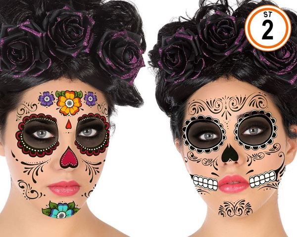 Tatuagens Catrina Mexicana Halloween