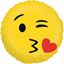 Balão Foil Emoji Kiss 46cm