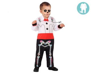 Fato Esqueleto Mexicano 2-3 Anos