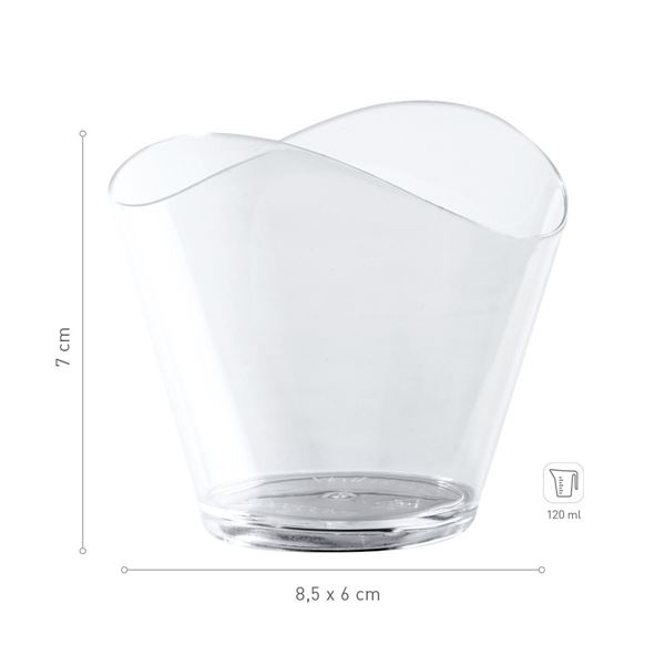Taça Sobremesa Wave 120ml