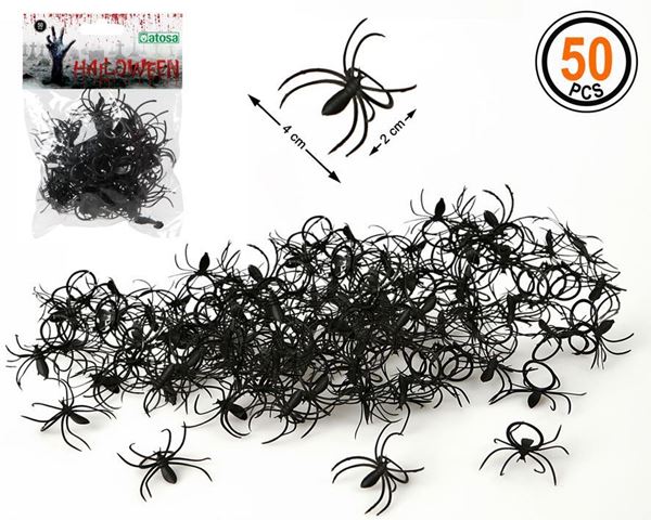 50 Aranhas Pretas