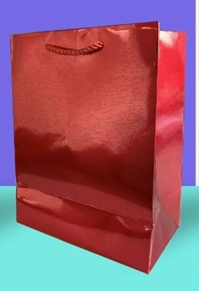 Saco Papel Vermelho Brilho