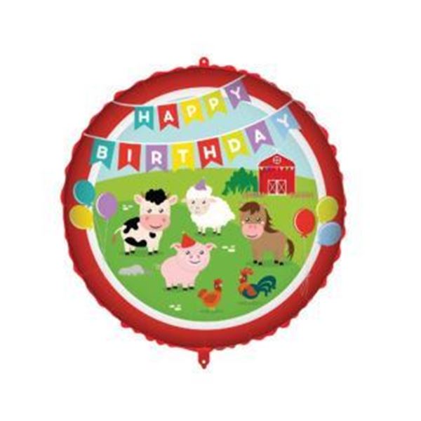 Balão Foil Standart Quinta Happy Birthday