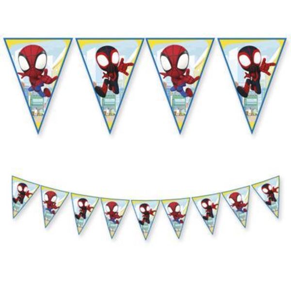 Bandeirinha Triangular Spidey